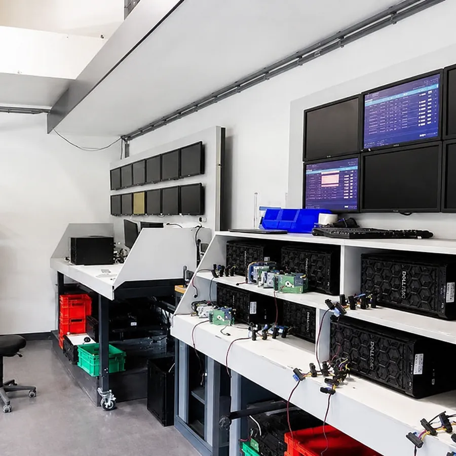 Testruimte voor IT-hardware